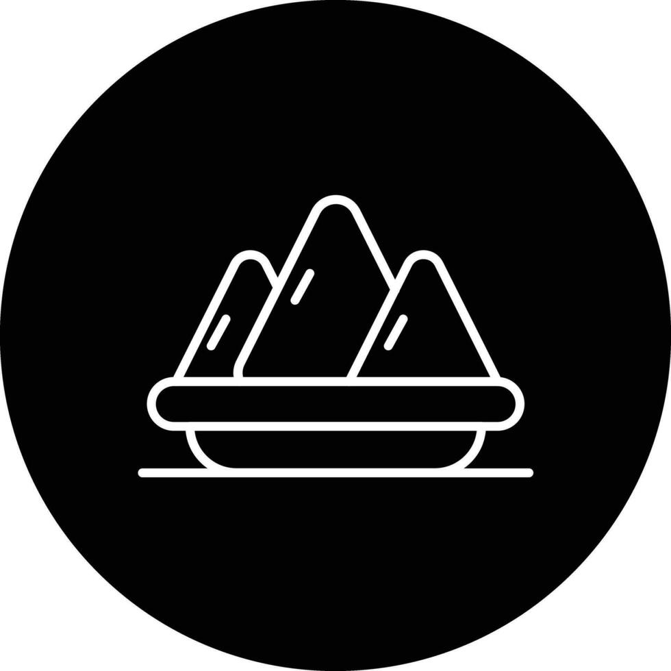 icône de vecteur de samoussa