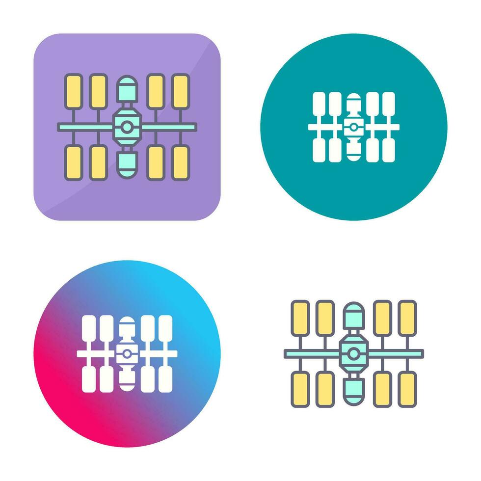 icône de vecteur de station spatiale