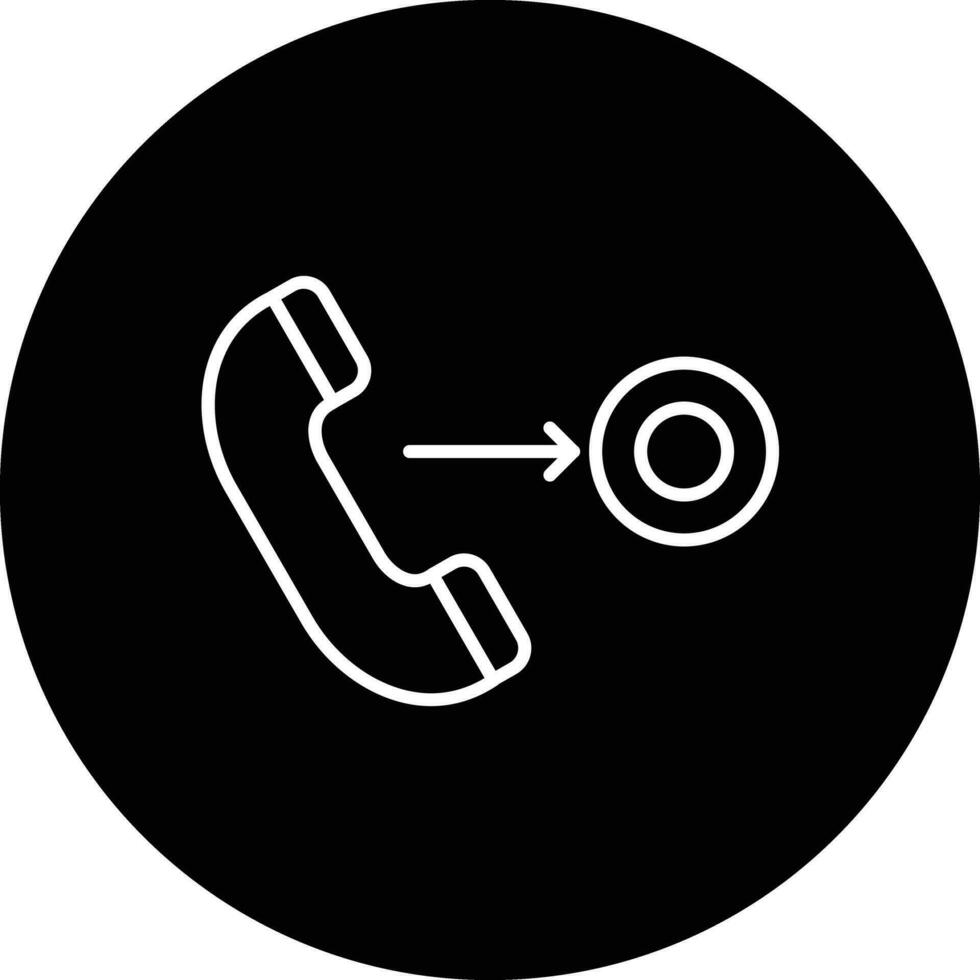 téléphone appels vecteur icône