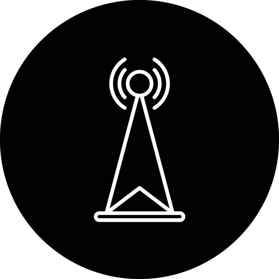 radio diffuser vecteur icône