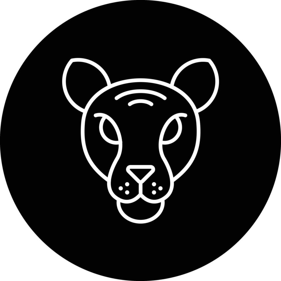 panthera vecteur icône