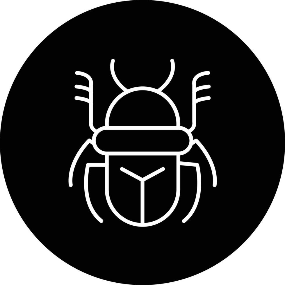 scarabée vecteur icône