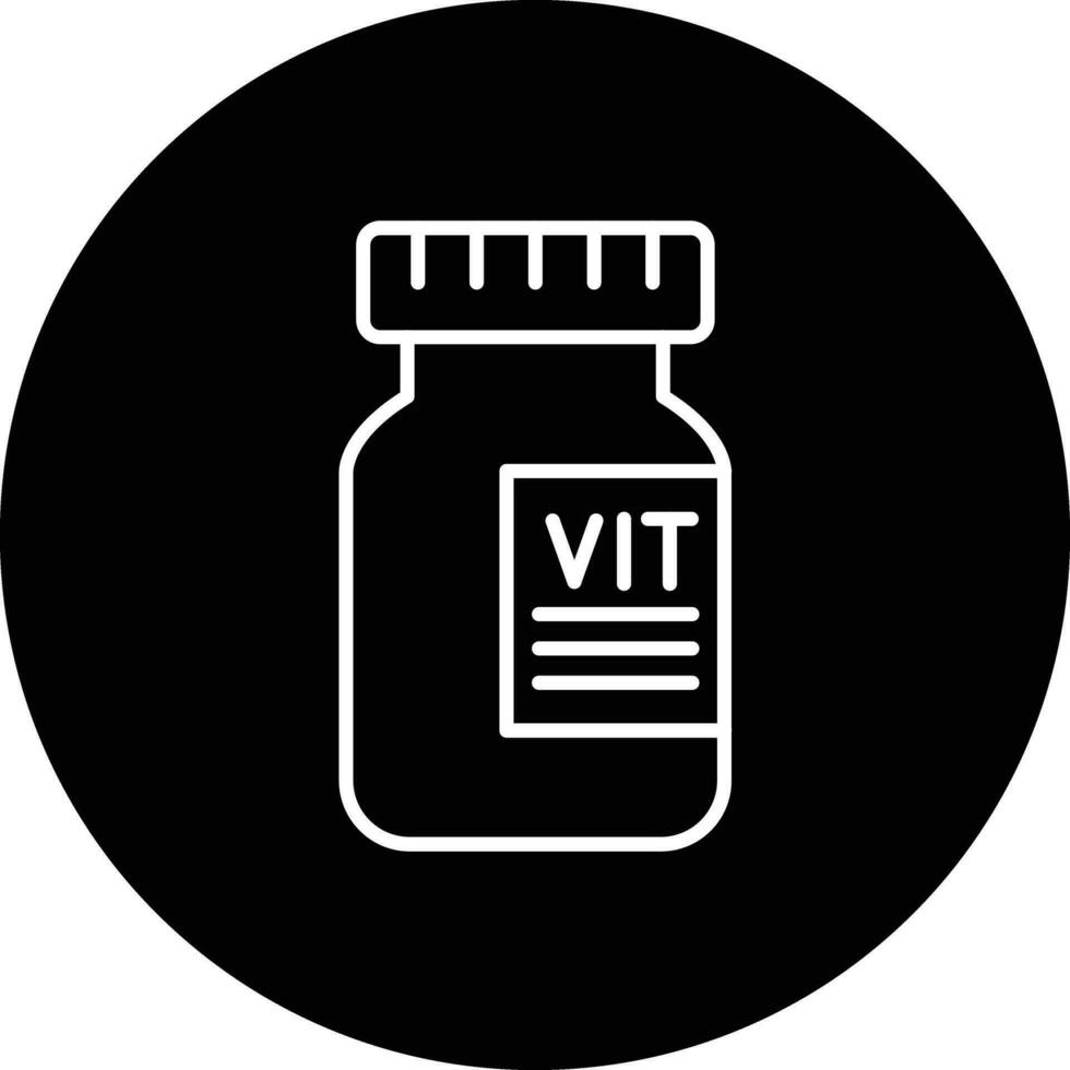 icône de vecteur de vitamines