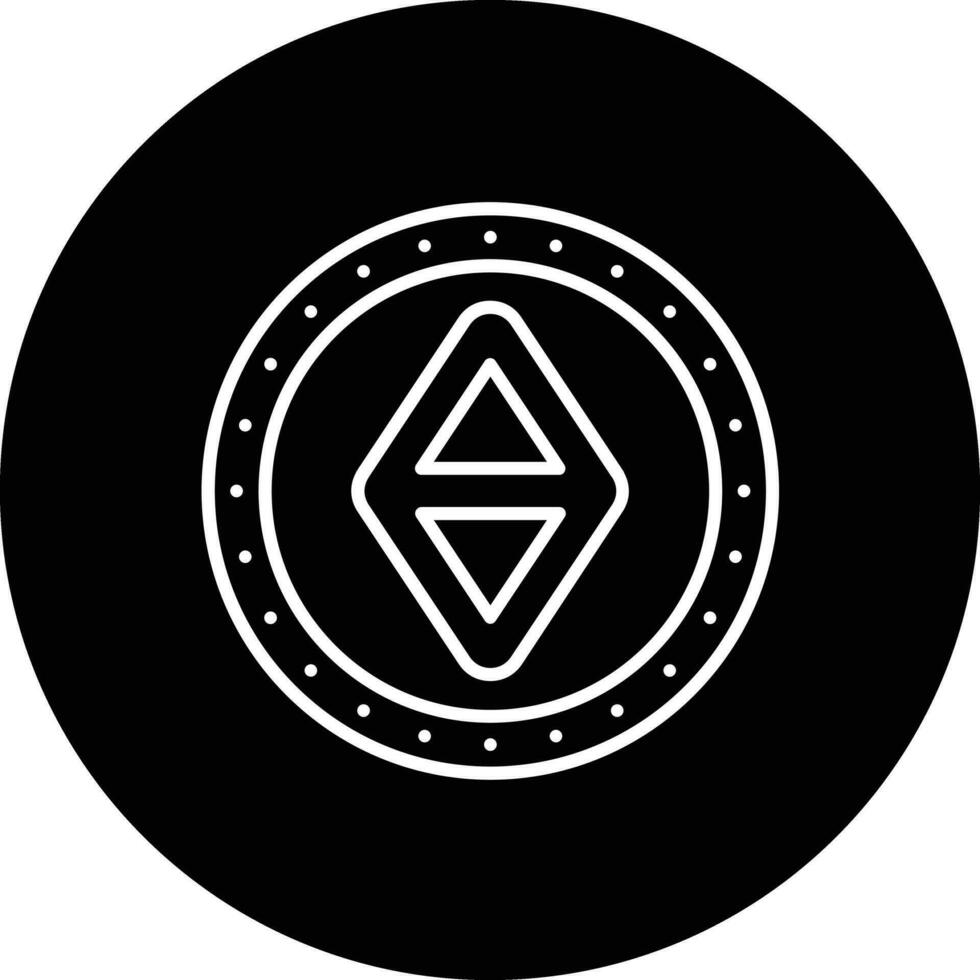 ethereum vecteur icône