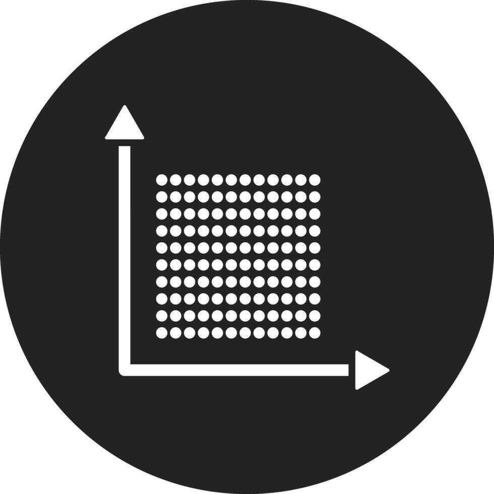 points par pouce vecteur icône