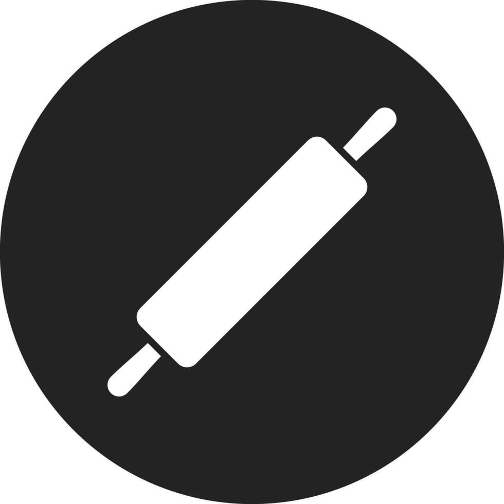 icône de vecteur de rouleau à pâtisserie