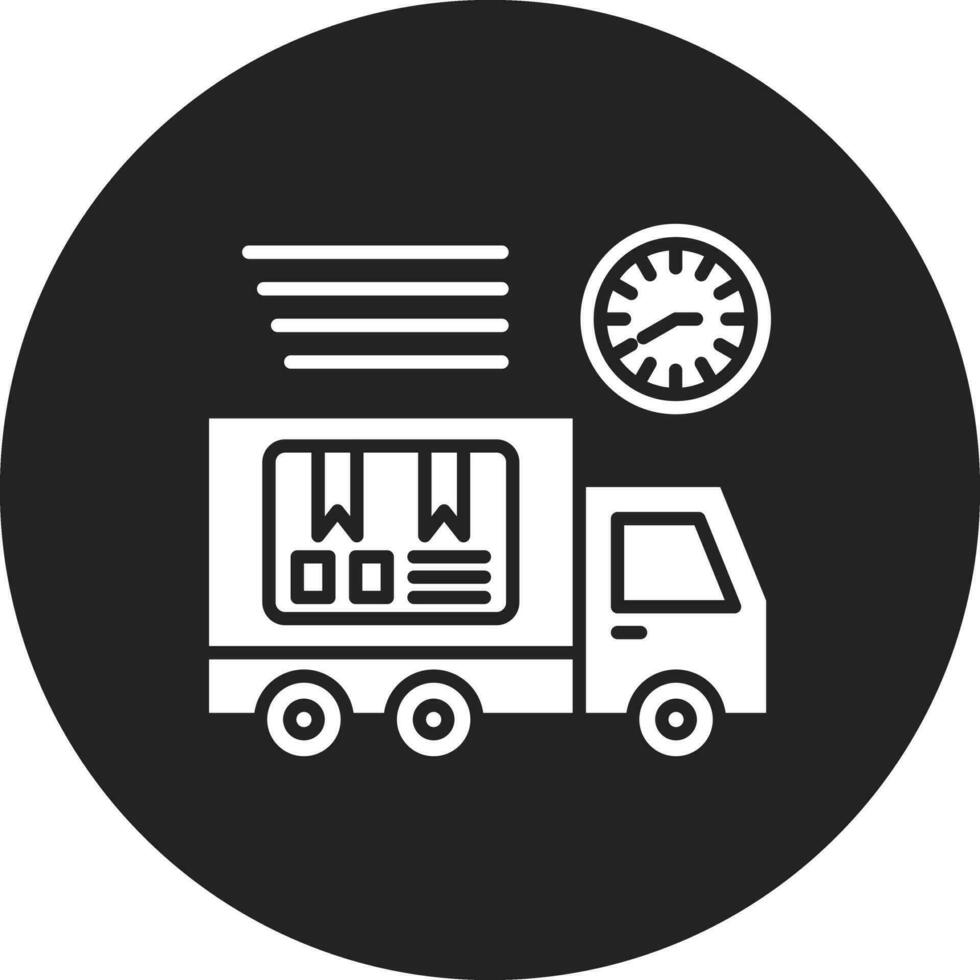icône de vecteur de service de livraison