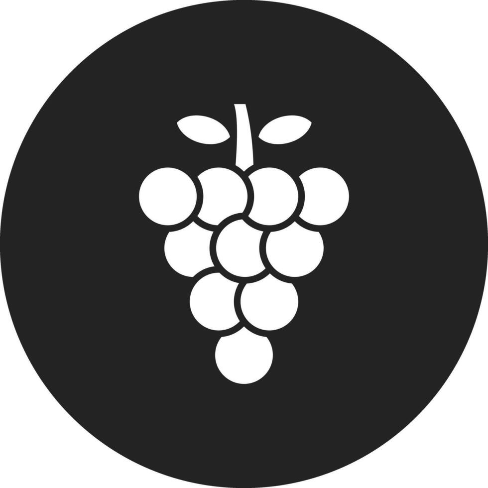 icône de vecteur de raisins