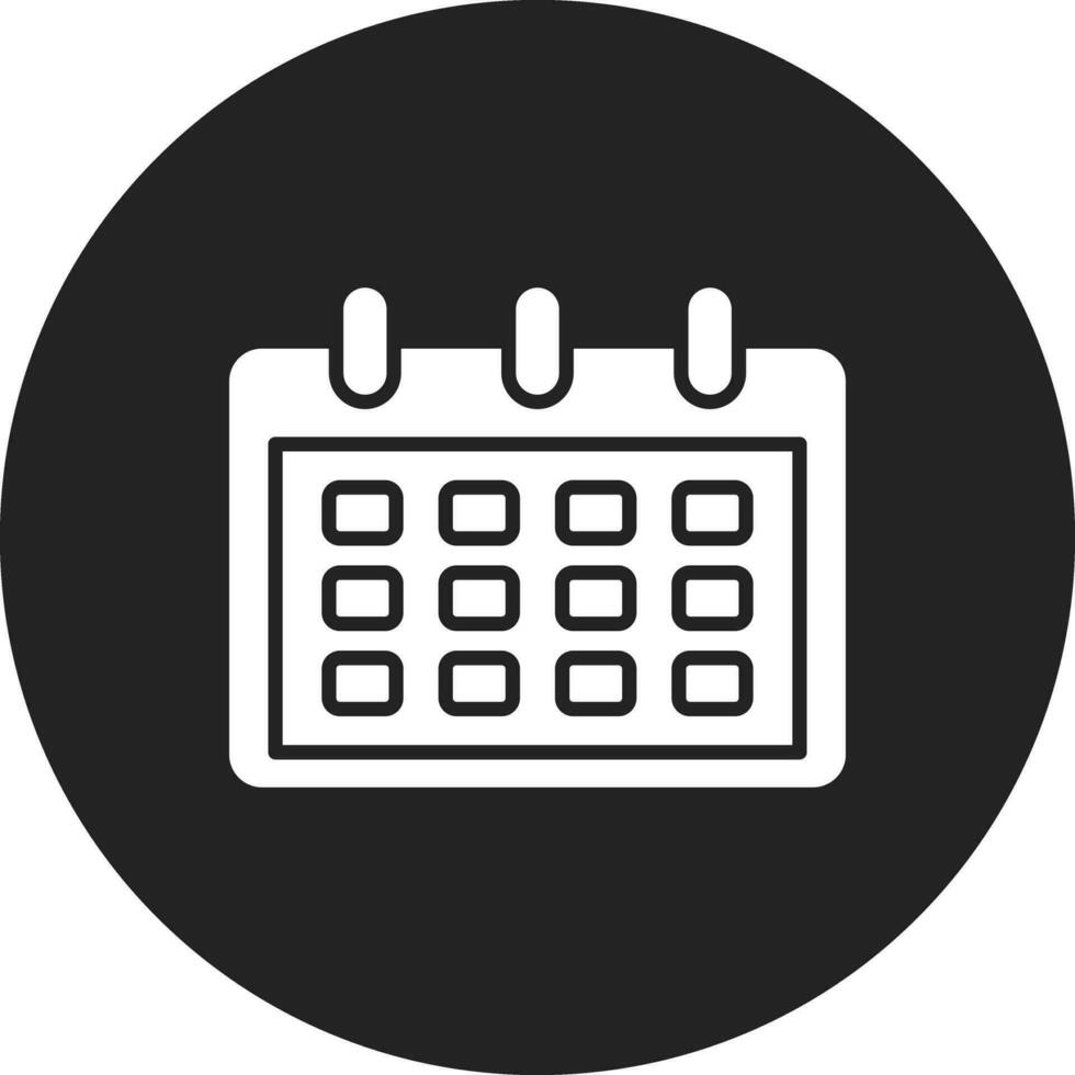 icône de vecteur de calendrier