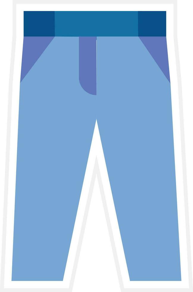 icône de vecteur de pantalon