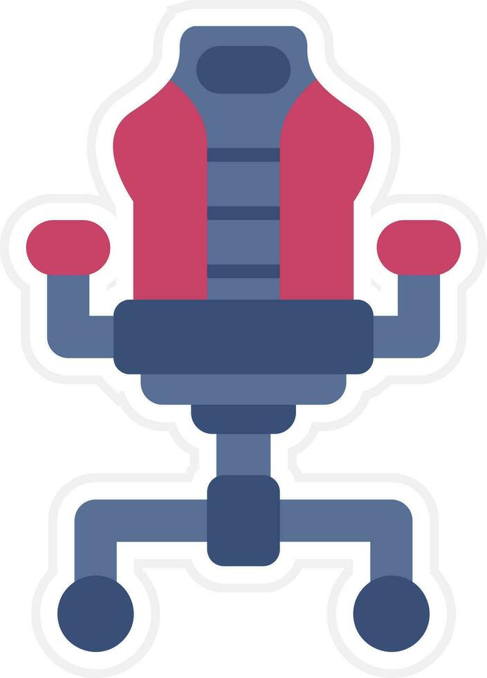 icône de vecteur de chaise de jeu
