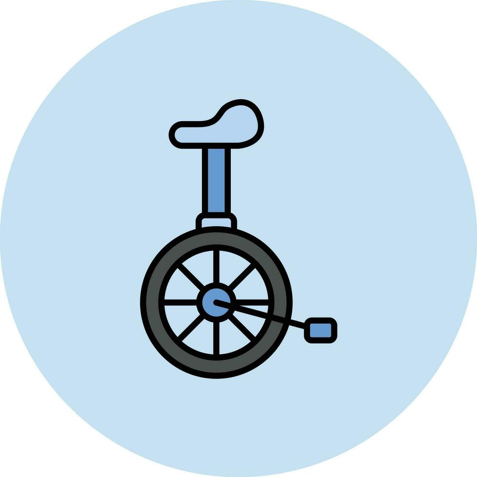 icône de vecteur de monocycle