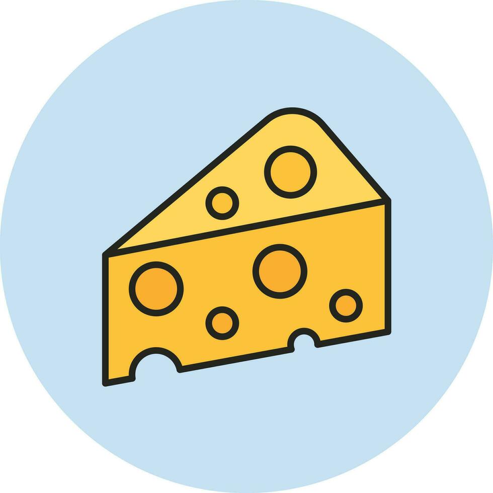 icône de vecteur de fromage