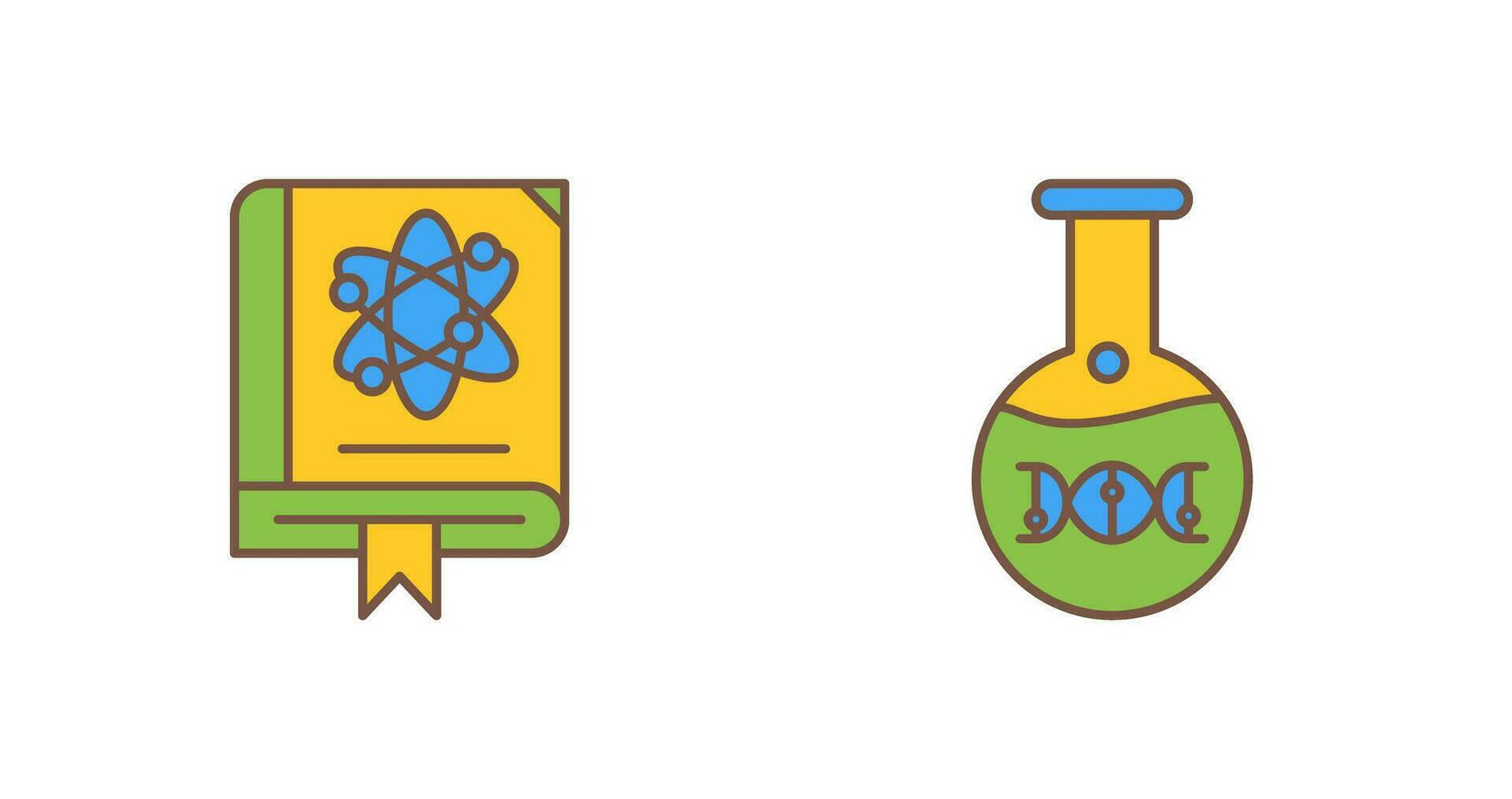 science et ADN icône vecteur