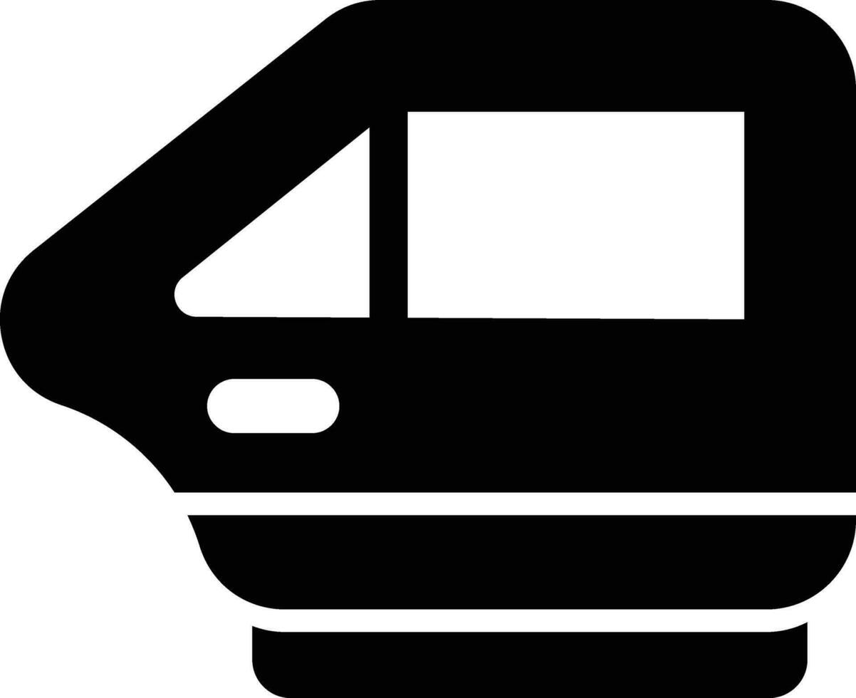 voiture porte vecteur icône conception illustration