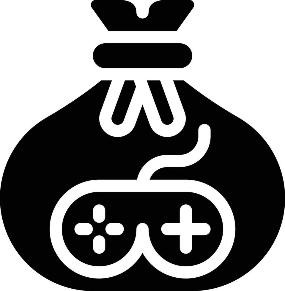 illustration de conception d'icône de vecteur de sac d'argent