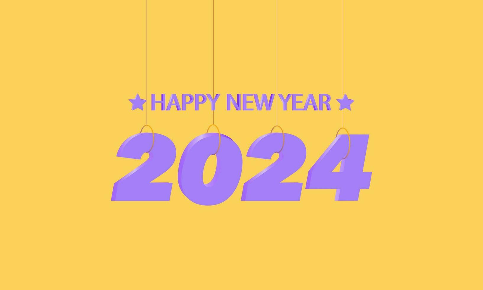 Nouveau années veille 2024 compte à rebours fête et fête concept avec feux d'artifice, Champagne, et de fête amusement. vacances salutation carte, arrière-plan, bannière, carte, affiche conception. vecteur