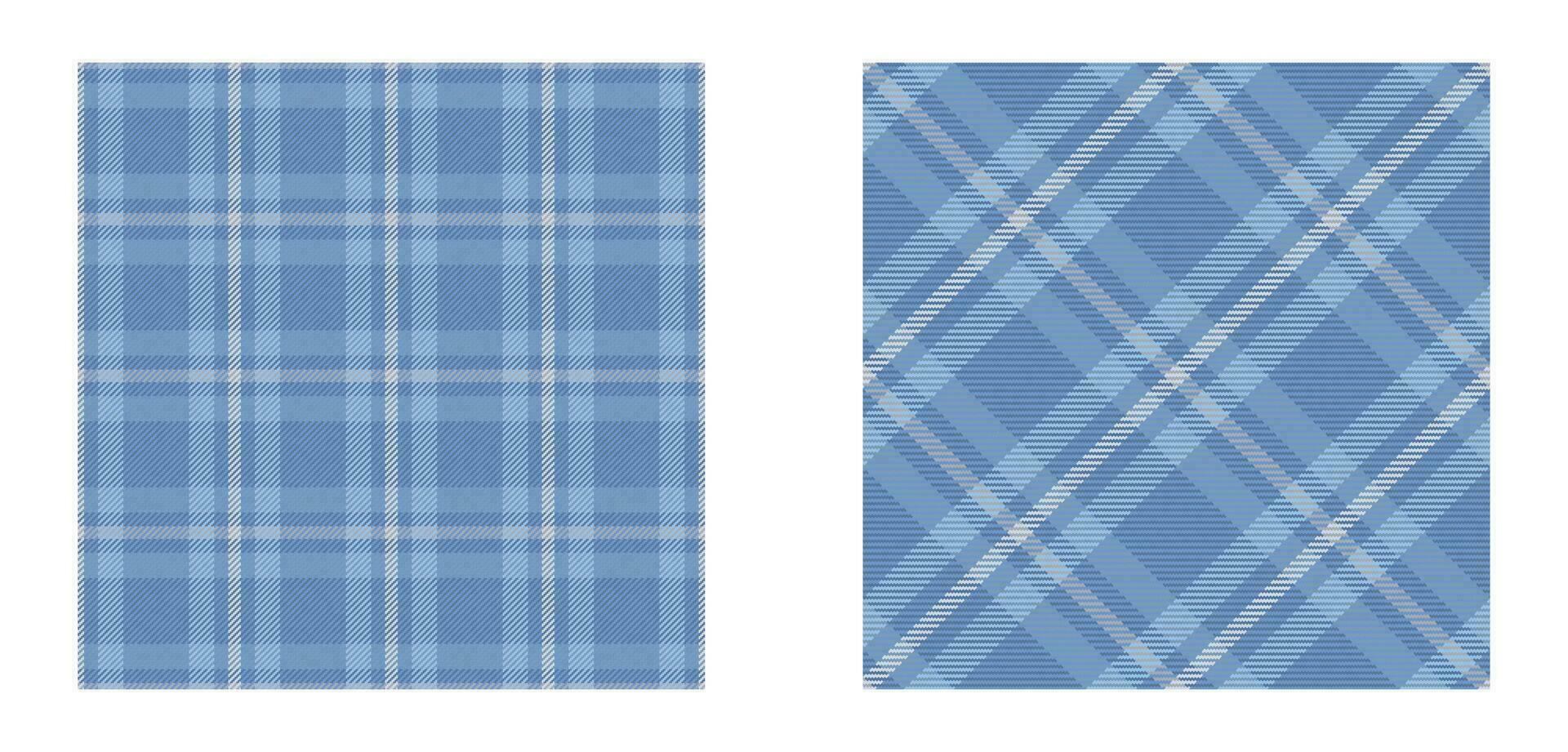 plaid vérifier modèle dans poussiéreux bleu, pâle grisâtre taupe, foncé marine et blanche. vecteur