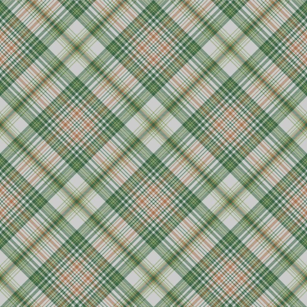 vert or vérifier plaid sans couture en tissu texture vecteur