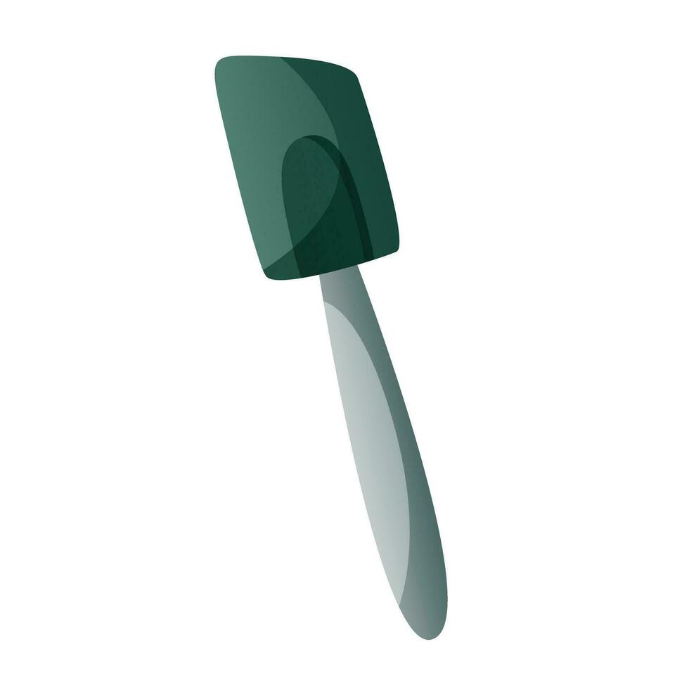 cuisine silicone spatule pour fait maison cuisson. cuisson outils, ustensiles, fournitures, boulangerie truc. pâtisserie, boulangerie boutique, cuisson, sucré des produits, dessert pour affiche, bannière, menu, couverture, La publicité vecteur