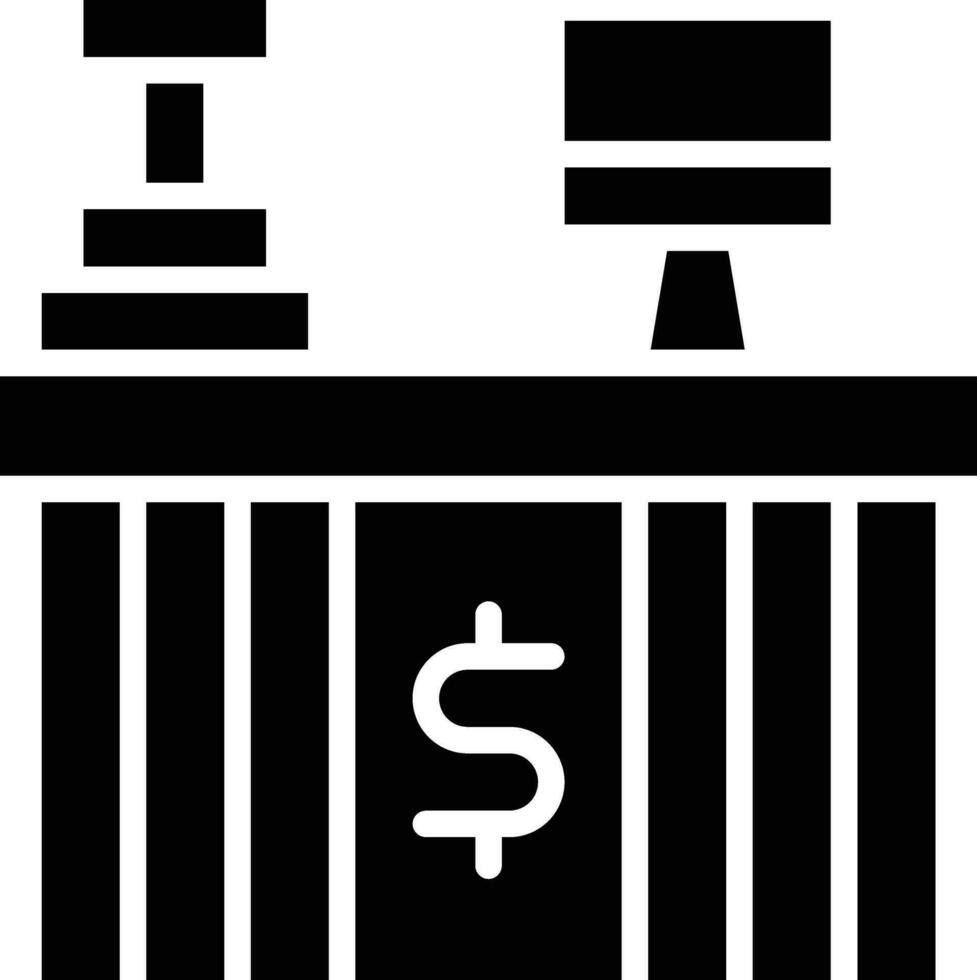 illustration de conception d'icône de vecteur de compteur de caisse