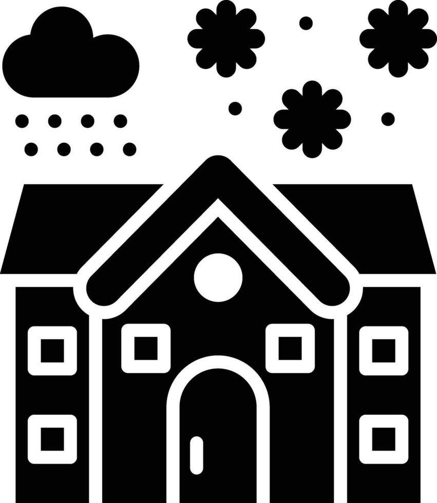 illustration de conception d'icône de vecteur de maison