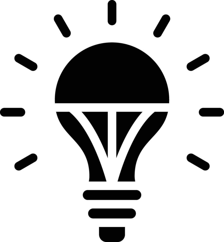 LED ampoule vecteur icône conception illustration