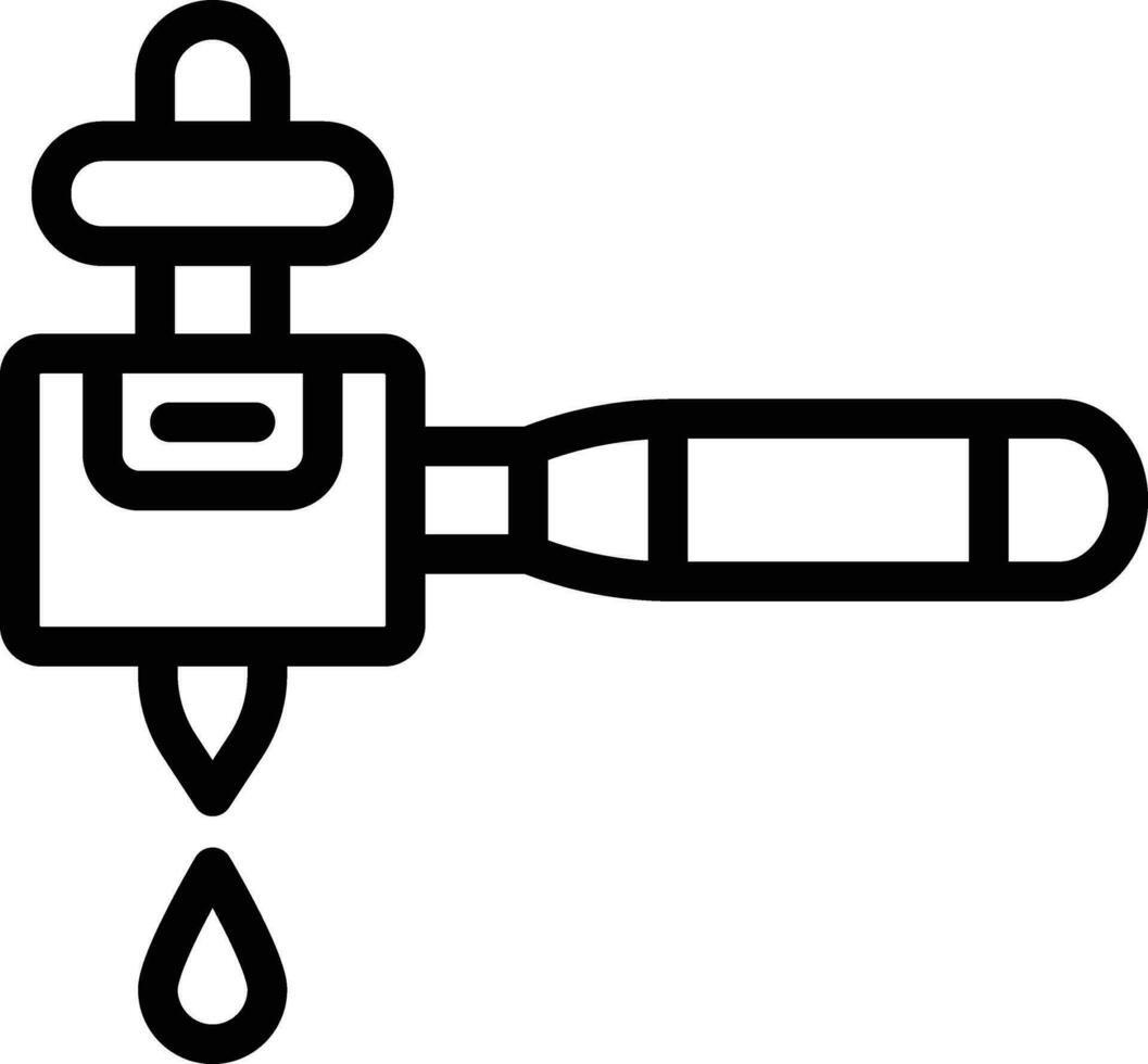 porte-filtre vecteur icône conception illustration