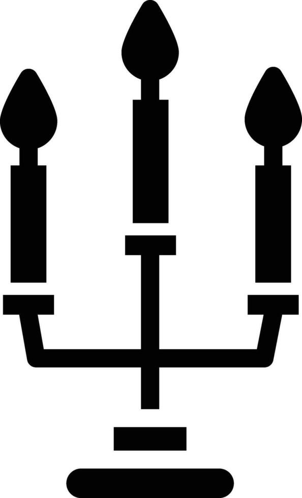 bougies vecteur icône conception illustration