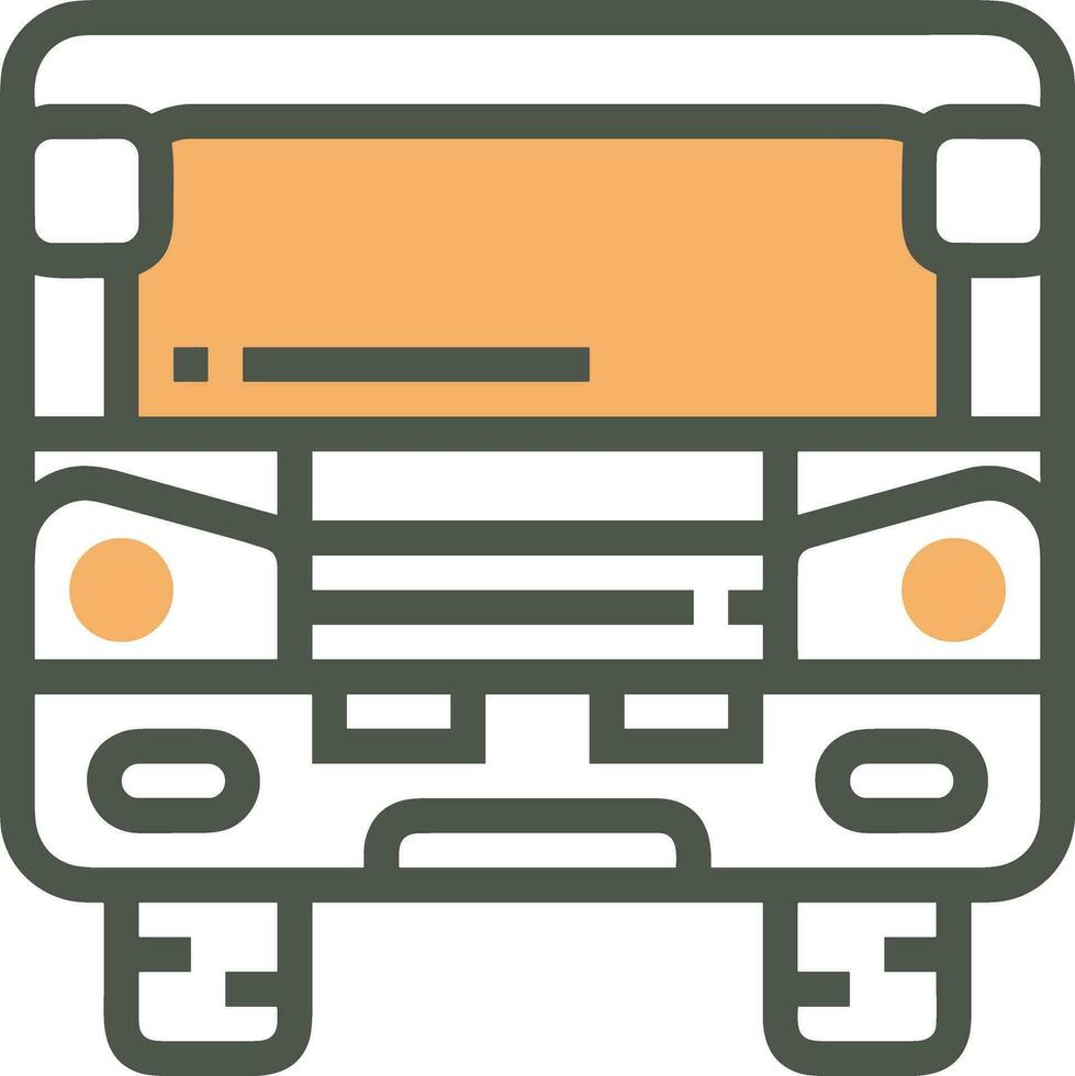 autobus transport symbole icône vecteur image. illustration de le silhouette autobus transport Publique Voyage conception image