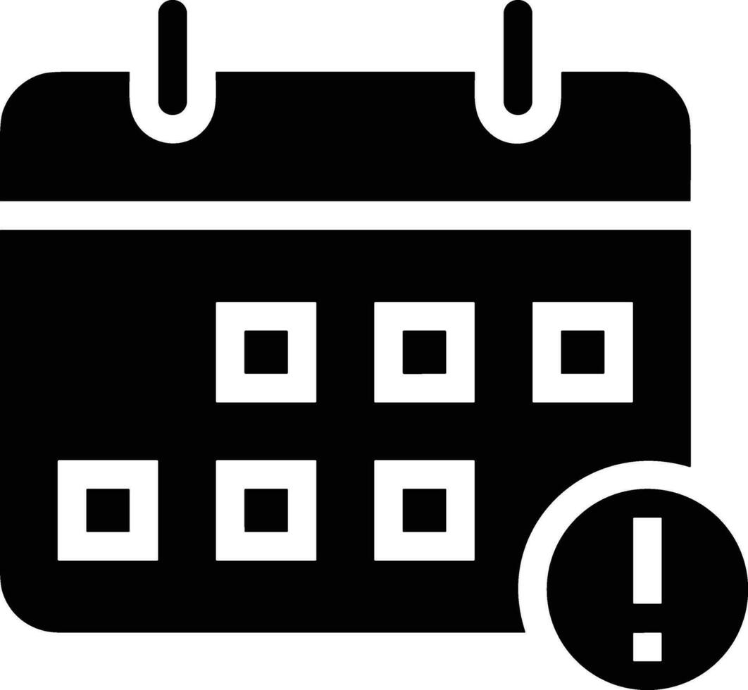 calendrier programme icône symbole vecteur image. illustration de le moderne rendez-vous rappel ordre du jour symbole graphique conception image