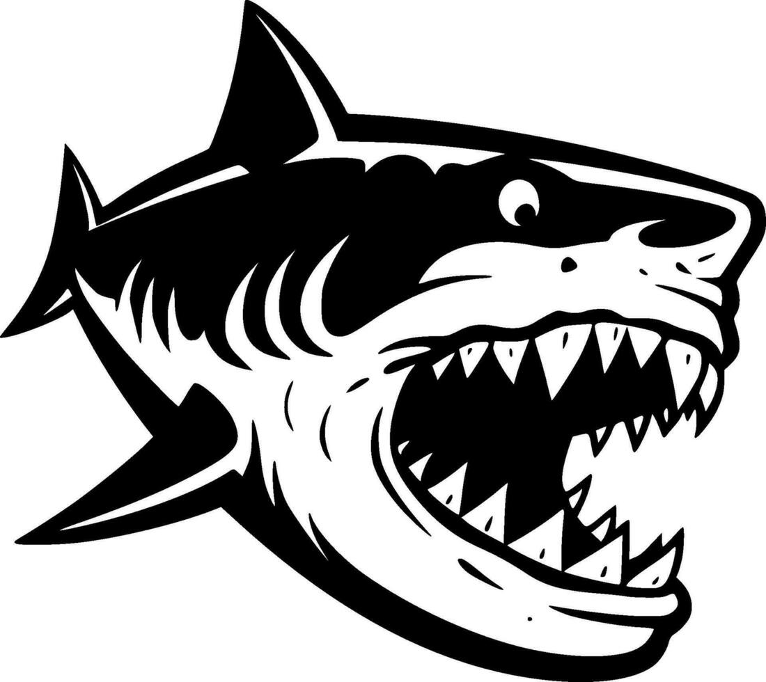 requin - haute qualité vecteur logo - vecteur illustration idéal pour T-shirt graphique