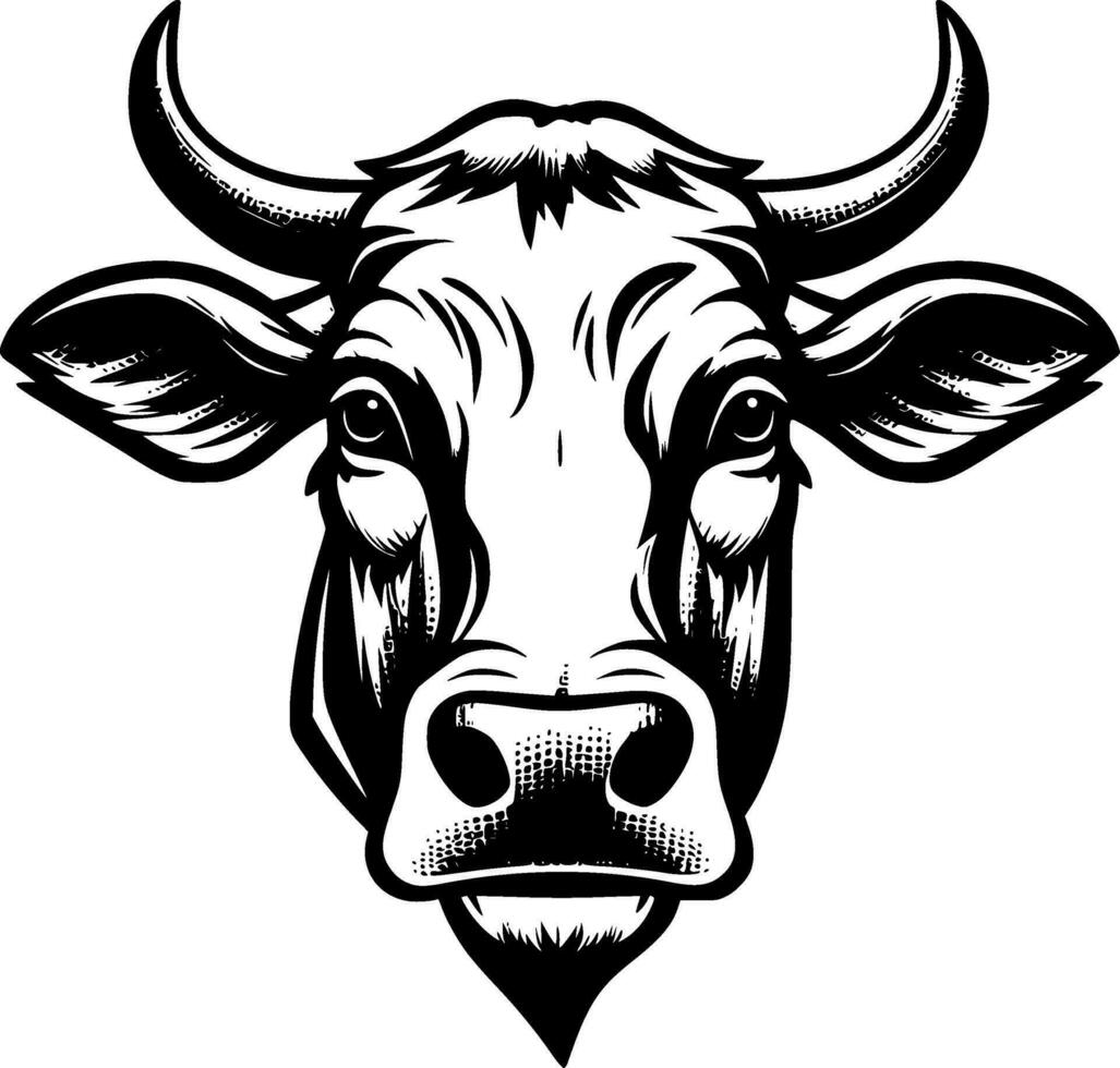 vache - haute qualité vecteur logo - vecteur illustration idéal pour T-shirt graphique