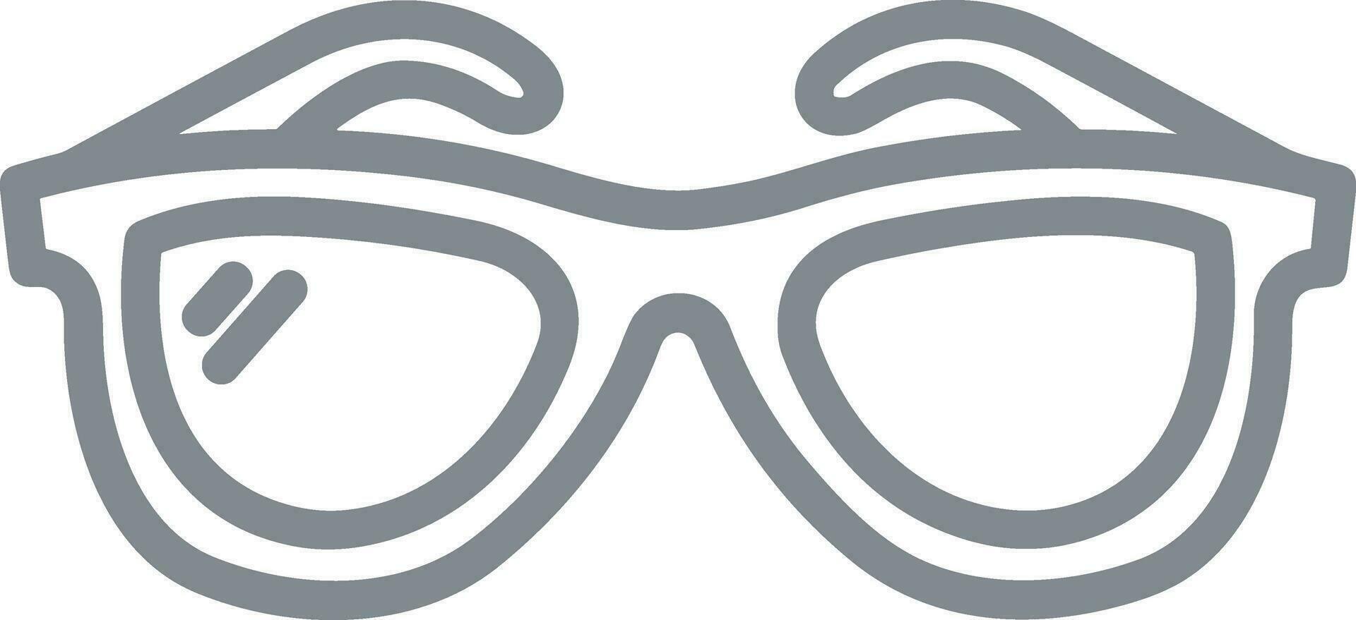 des lunettes optique icône symbole image vecteur. illustration de des lunettes de soleil protection vue graphique conception image vecteur