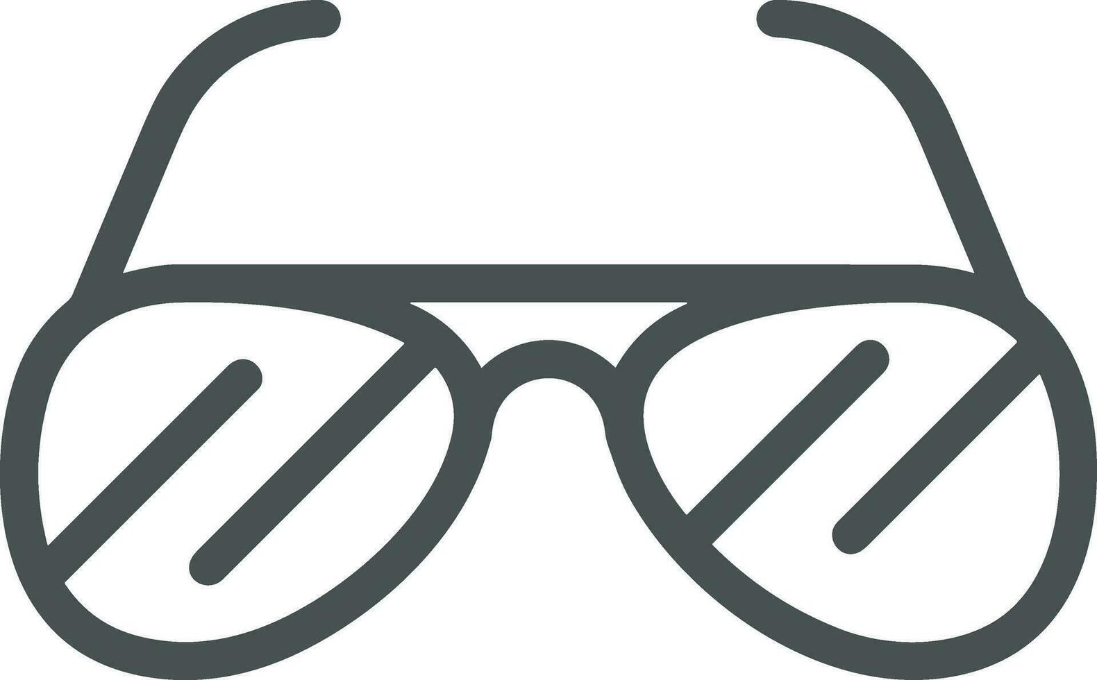 des lunettes optique icône symbole image vecteur. illustration de des lunettes de soleil protection vue graphique conception image vecteur