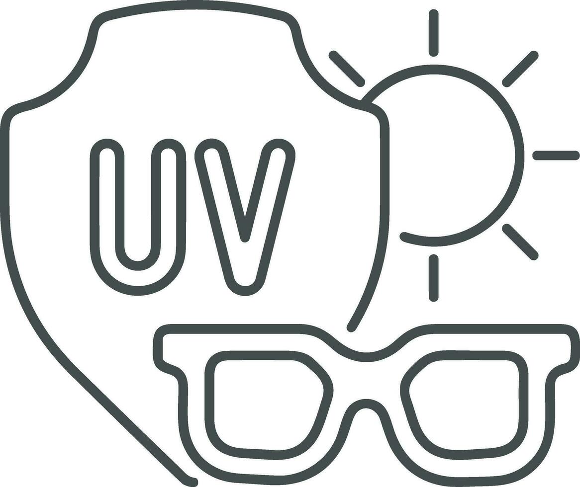 des lunettes optique icône symbole image vecteur. illustration de des lunettes de soleil protection vue graphique conception image vecteur