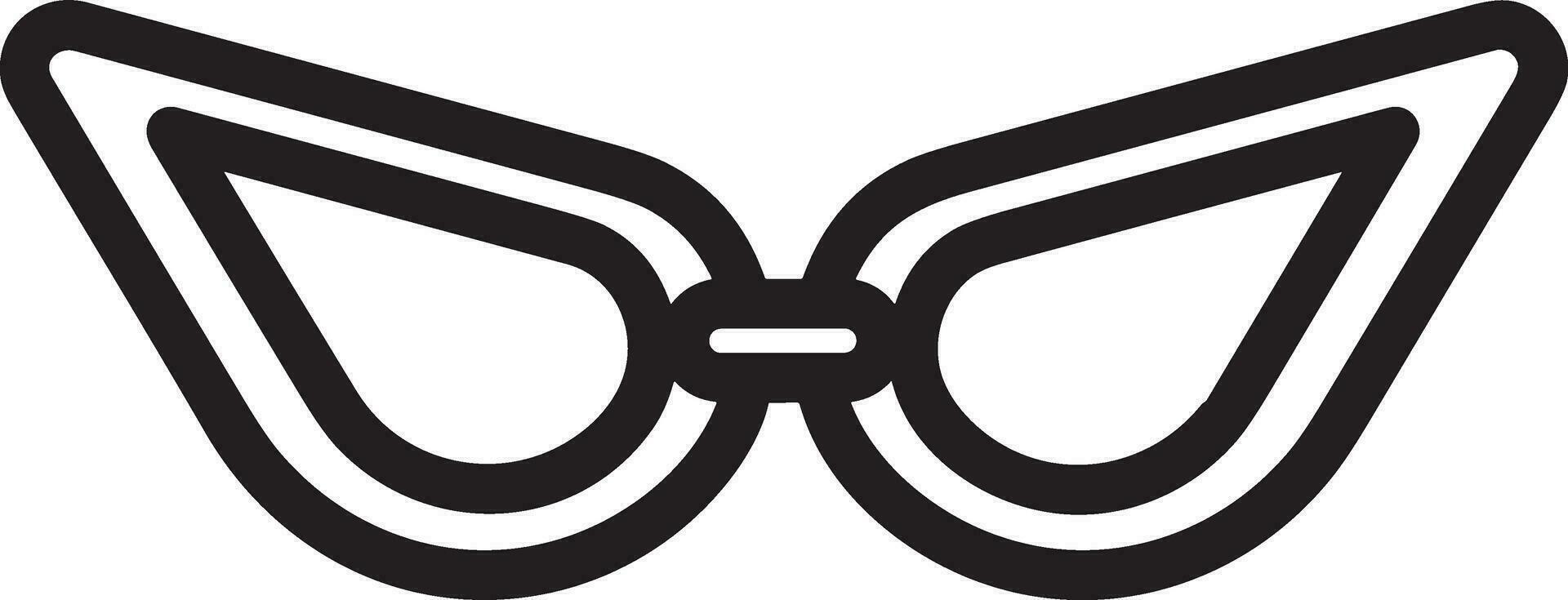 des lunettes optique icône symbole image vecteur. illustration de des lunettes de soleil protection vue graphique conception image vecteur