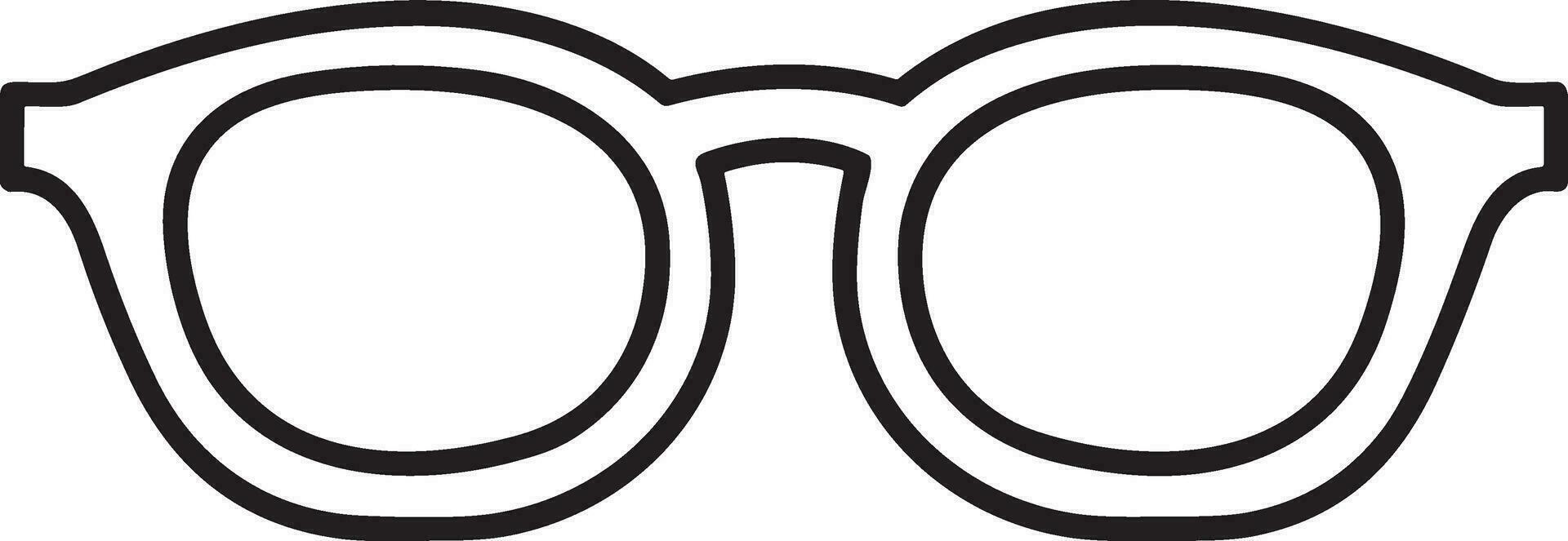 des lunettes optique icône symbole image vecteur. illustration de des lunettes de soleil protection vue graphique conception image vecteur