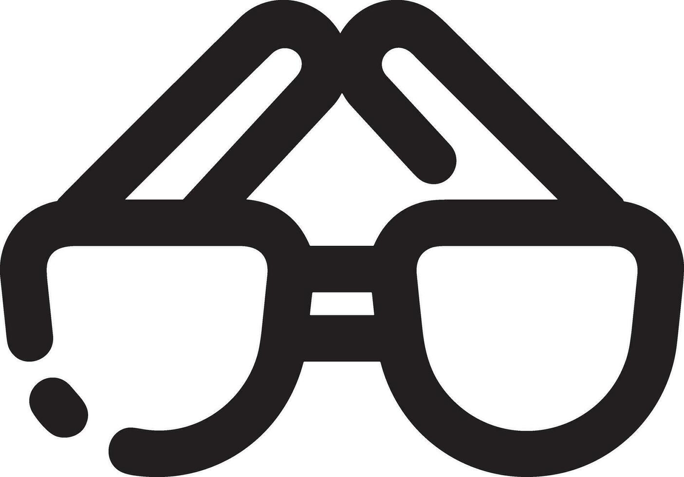 des lunettes optique icône symbole image vecteur. illustration de des lunettes de soleil protection vue graphique conception image vecteur