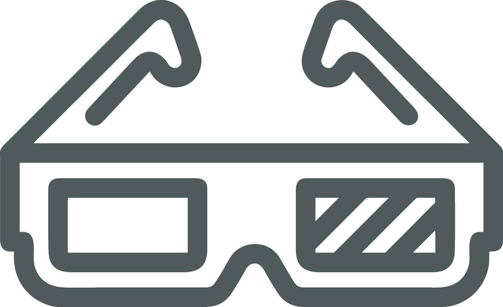 des lunettes optique icône symbole image vecteur. illustration de des lunettes de soleil protection vue graphique conception image vecteur