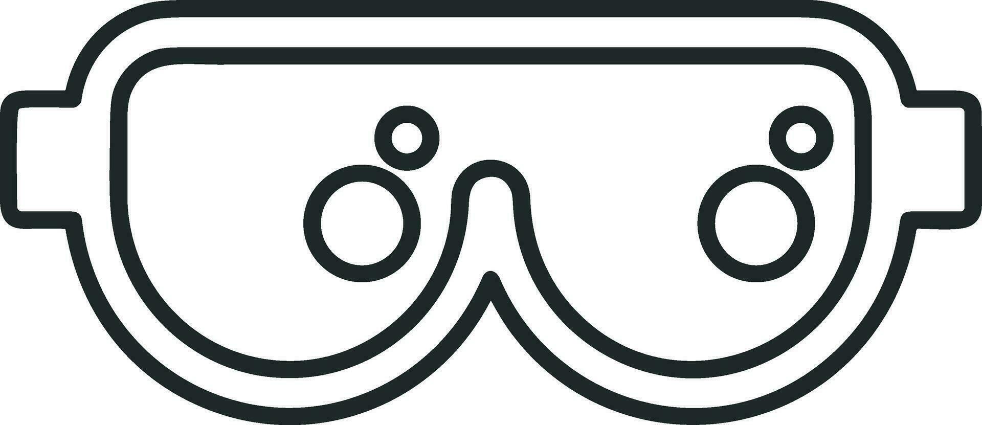 des lunettes optique icône symbole image vecteur. illustration de des lunettes de soleil protection vue graphique conception image vecteur