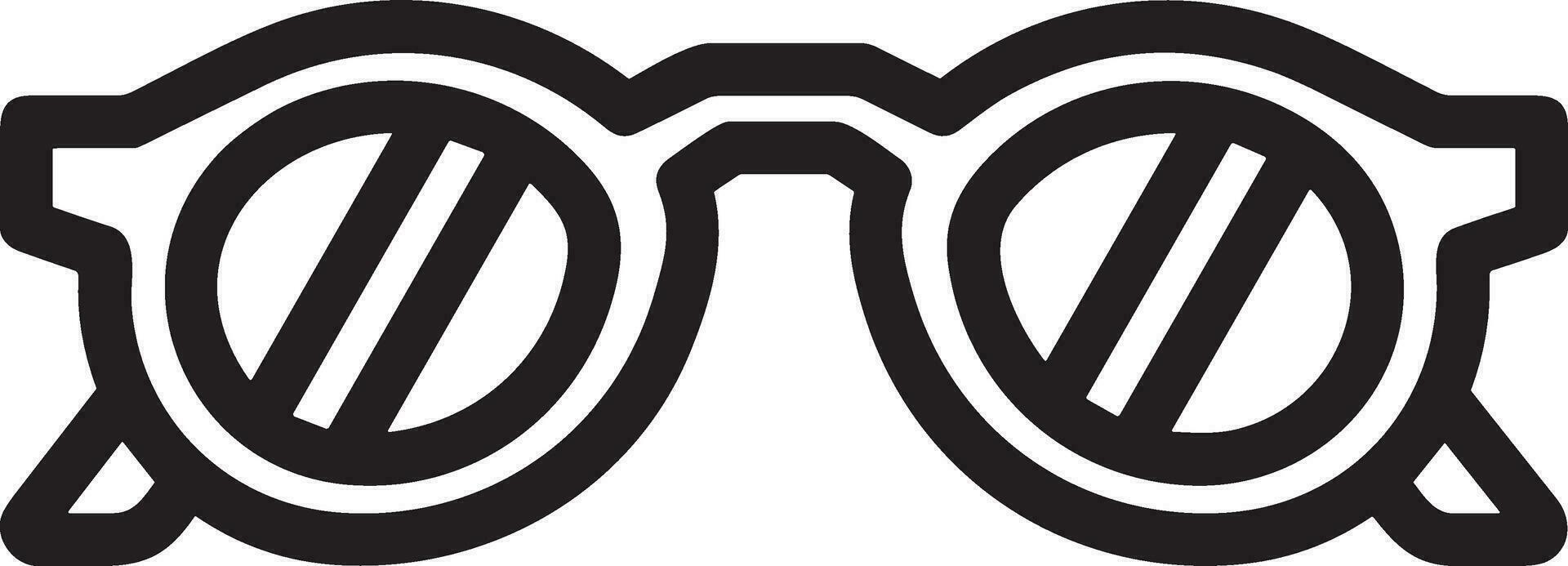 des lunettes optique icône symbole image vecteur. illustration de des lunettes de soleil protection vue graphique conception image vecteur