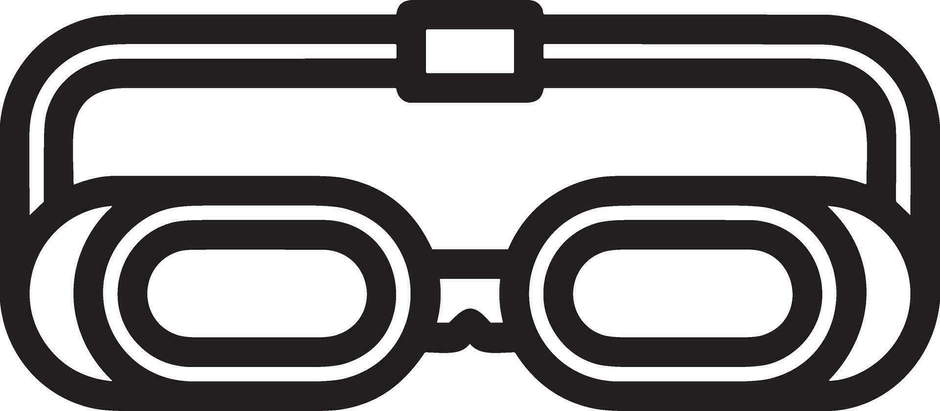 des lunettes optique icône symbole image vecteur. illustration de des lunettes de soleil protection vue graphique conception image vecteur