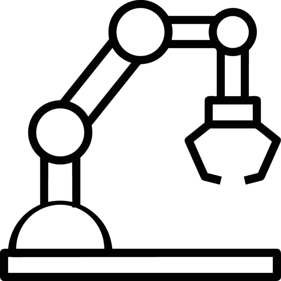 artificiel intelligence icône symbole vecteur image. illustration de le cerveau robot apprentissage Humain intelligent algorithme conception image.