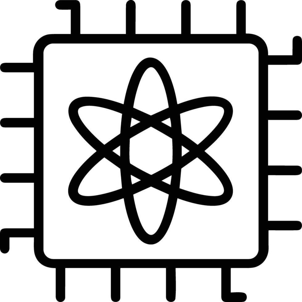 artificiel intelligence icône symbole vecteur image. illustration de le cerveau robot apprentissage Humain intelligent algorithme conception image.