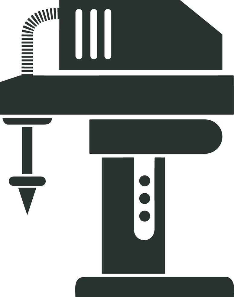 artificiel intelligence icône symbole vecteur image. illustration de le cerveau robot apprentissage Humain intelligent algorithme conception image.