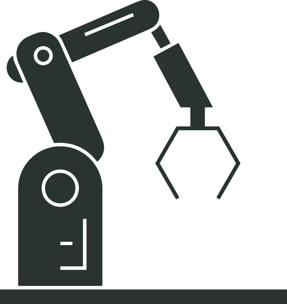 artificiel intelligence icône symbole vecteur image. illustration de le cerveau robot apprentissage Humain intelligent algorithme conception image.