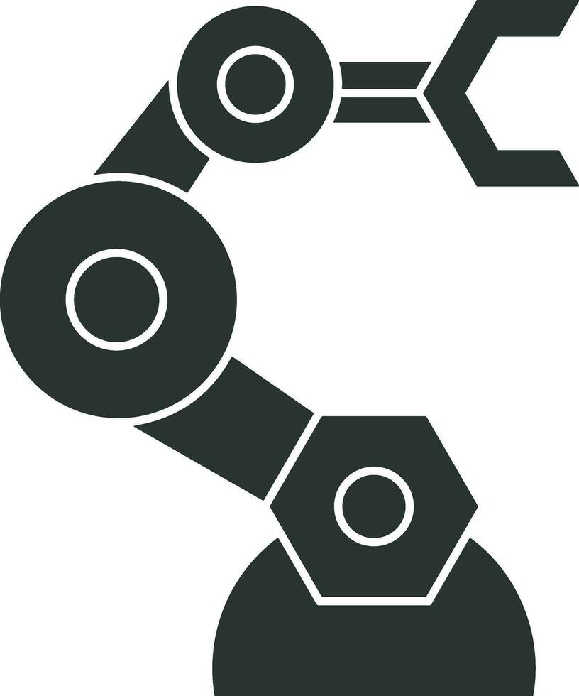 artificiel intelligence icône symbole vecteur image. illustration de le cerveau robot apprentissage Humain intelligent algorithme conception image.