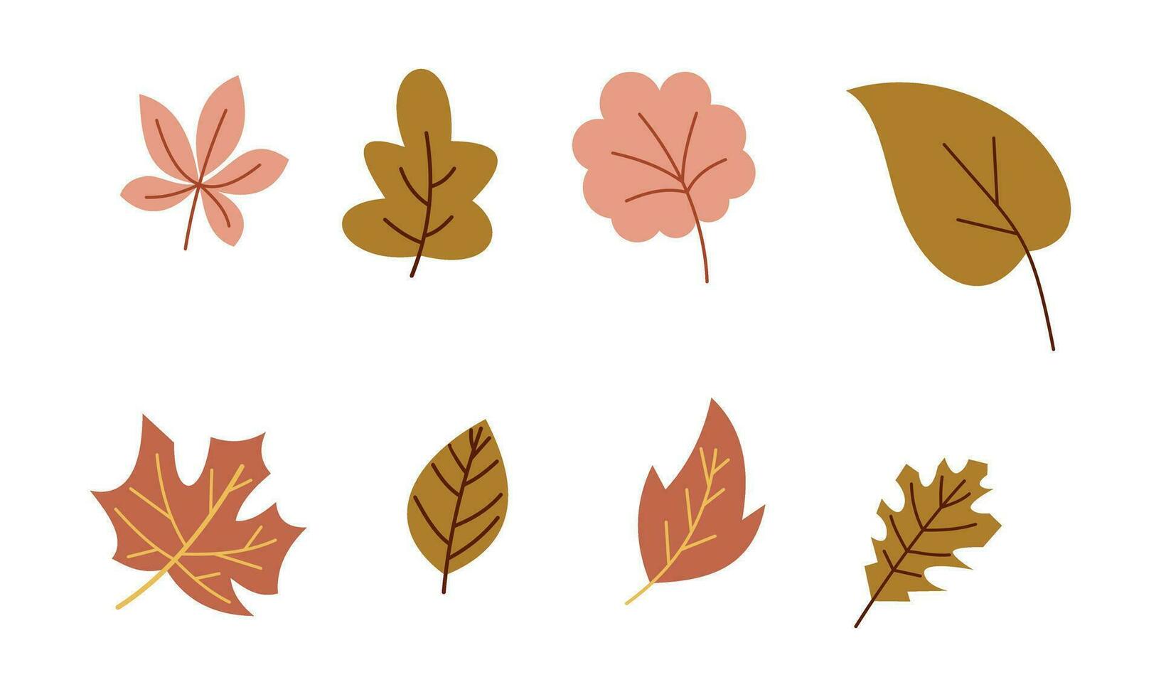 l'automne feuilles logo vecteur image