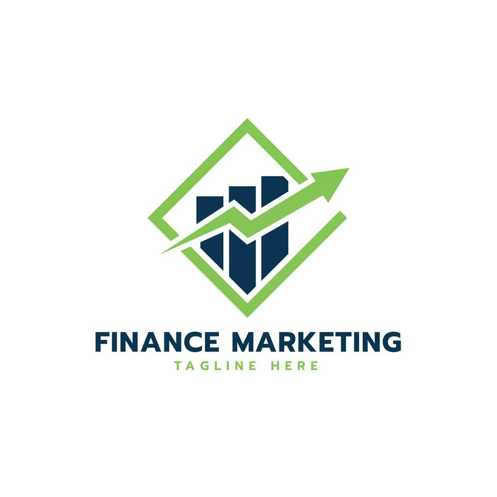 financier commercialisation logo conception Créatif concept pour affaires et entreprise utilisation vecteur